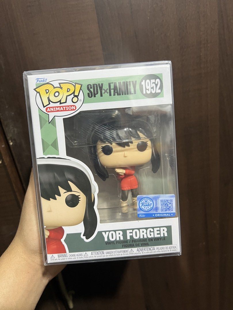 Funko Pop: Yor Forger (Casual) (Category: Designer & Blind Box Toys) located in Pasig City. Submitted by allukaxkillua (Listing ID 1457851993, Image 1). Description: For Sale Funko Pop: Spy x Family Yor Forger (Casual) SE Price: ₱400 Condition: 10/10 *with protector Location: Caniogan, Pasig City, Metro Manila MoD: Lalamove, Grab or any same day delivery booking app (buyer’s booking); J&T (payment first) MoP: GCash, Maribank, UnionBank, Maya *shi