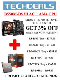 (Category: ) located in . Submitted by techdealssg (Listing ID 1457810436, Image 1). Description: .