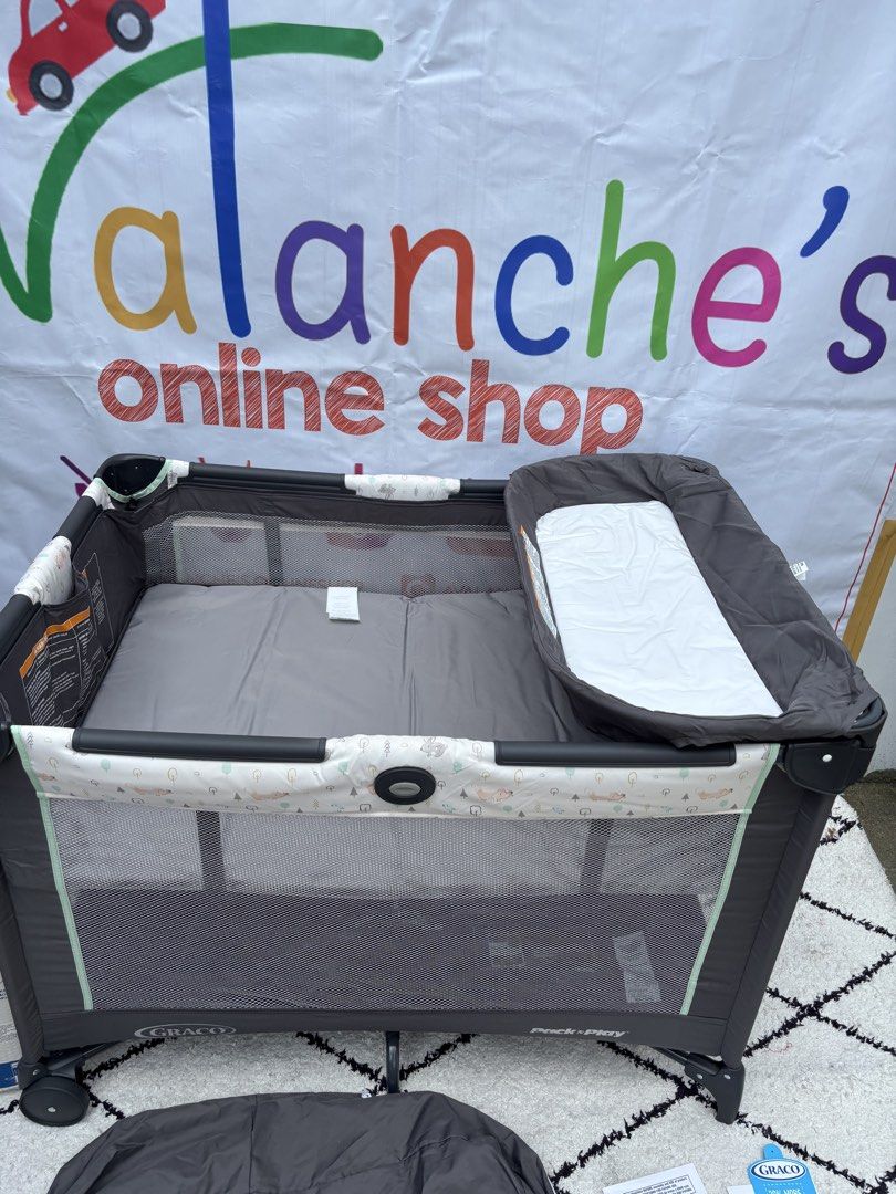 Graco pack n Play crib and playpen (Category: Cots & Cribs) located in Manila. Submitted by avalanchesonlineshopmainacount (Listing ID 1457791520, Image 3). Description: .