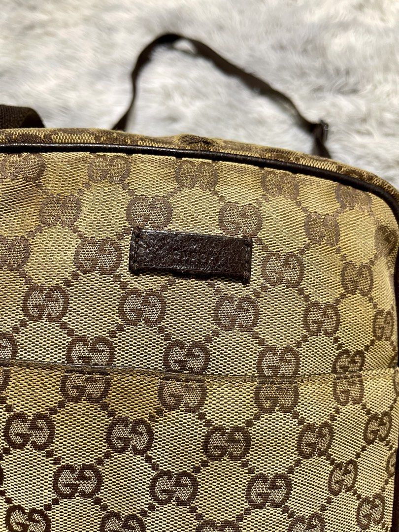 GUCCI Monogram Canvas Shoulderbag (Category: Luxury Bags & Wallets) located in Bauang. Submitted by thriftypockets92 (Listing ID 1457854665, Image 2). Description: .