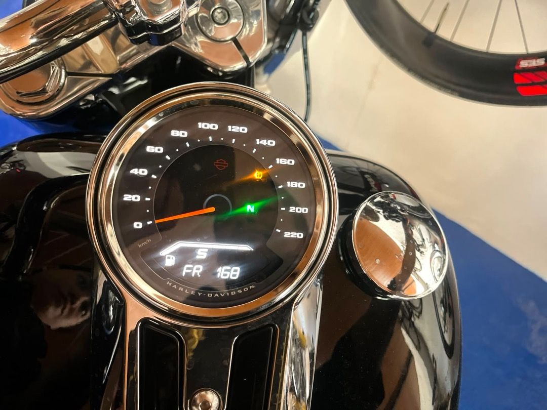 Harley-Davidson Fat Boy 117 (Category: Motorbikes for Sale) located in Caloocan City. Submitted by acechaluce2026 (Listing ID 1457753832, Image 2). Description: 2026 Harley-Davidson Fat Boy 117 🏍️🔥 FOR SALE — 2026 Harley-Davidson Fat Boy 117 Practically brand-new, showroom condition, with only 179 km on the odometer. Bought last January 2026. Bike Details: Model: 2026 Harley-Davidson Fat Boy 117 Engine: Milwaukee-Eight 117 V-Twin, 1,923 cc Powe