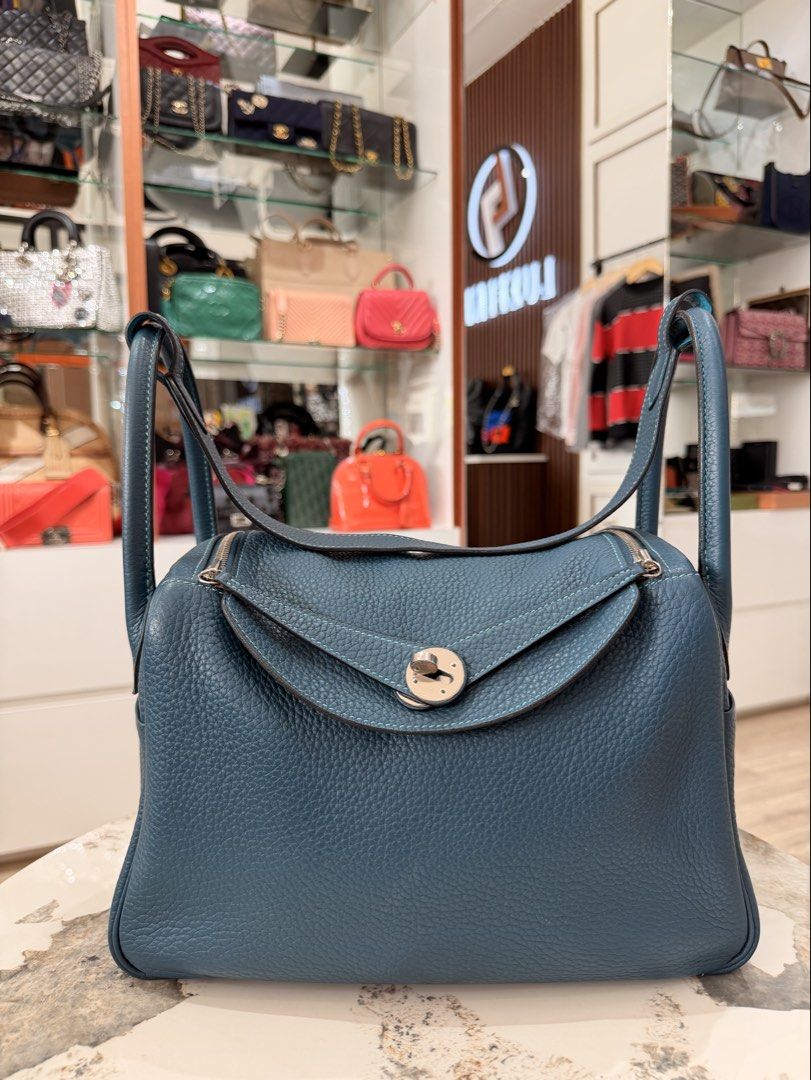 Hermes Lindy 30 (Category: Luxury Bags & Wallets) located in Davao. Submitted by lux_find15 (Listing ID 1457828024, Image 1). Description: Hermes Lindy 26 Excellent condition With dust bag .