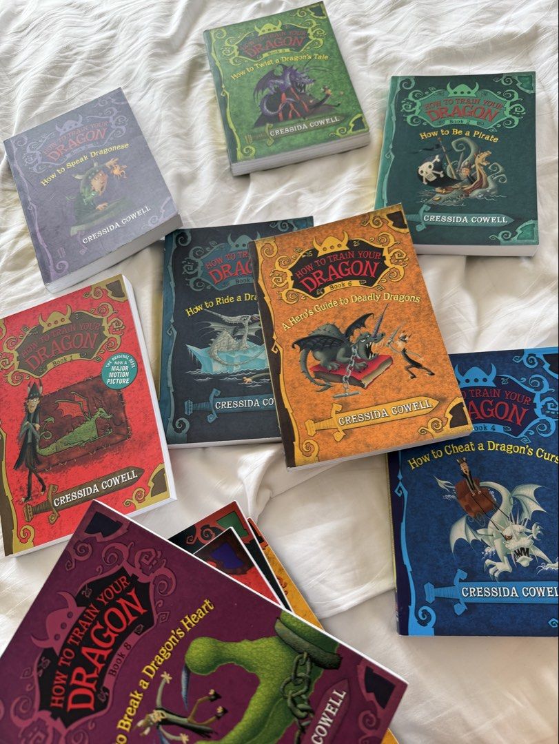 How to Train Your Dragon 12-book Set (Category: Children's Books) located in Antipolo. Submitted by maricarbs (Listing ID 1457763508, Image 2). Description: Please see pics 3&4 for flaws. .