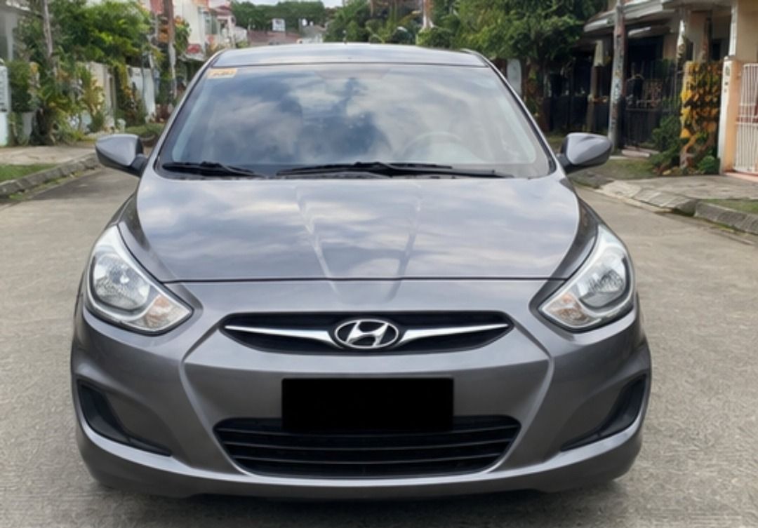 Hyundai Accent 1.4 GL (A) (Category: Used Cars) located in Cebu City. Submitted by grandeart07 (Listing ID 1457810945, Image 2). Description: 2018 Hyundai Accent GL 🚘✨ Color: Gray | Automatic Transmission ✅ Clean interior & well-maintained ✅ Spacious cabin and trunk ✅ Smooth automatic transmission ✅ Fuel-efficient engine ✅ Cold air-conditioning ✅ Complete papers (ready for transfer) ✅ Stock and fresh-looking condition 📍 Well-kept unit, viewing 