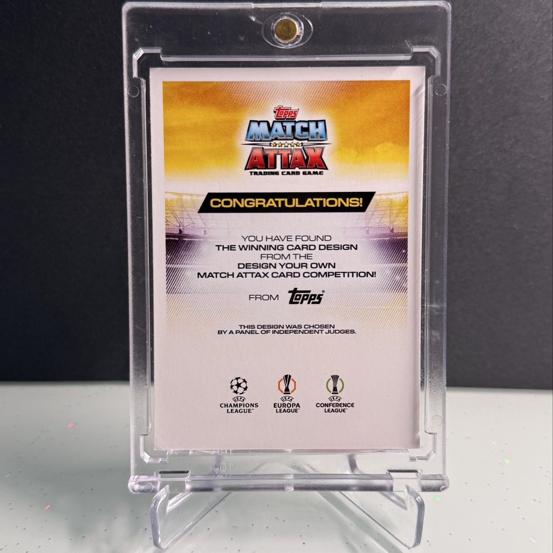 [Insert card] Phil Foden|Insert 繪畫 Celebrations|Topps Match attax Champions League 2025|英格蘭England曼城Manchester City|球星卡 足球卡 收藏卡 （分類：原色卡片）位於 Hong Kong。 由 benn_cards_seller 提交（商品編號 1457785083，圖片 2）。簡介： 送 卡夾(+$5換購卡磚) - 送足球小卡 - 可小議價 郵寄平郵+$5-順豐運費到付-奧運交收 貨品出售恕不退換。