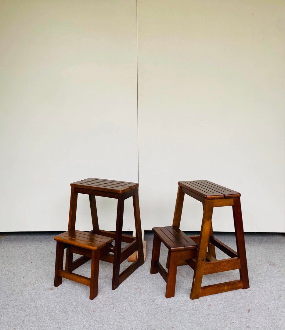 “JAPAN SURPLUS” 2PCS STEP STOOL (Category: Ladders & Steps) located in Bulacan. Submitted by monmon555 (Listing ID 1457861411, Image 2). Description: “JAPAN SURPLUS” 2PCS STEP STOOL SIZE: 15L” x 8-13.5W” x 22H” inches (AS-IS ITEM) IN GOOD CONDITION.