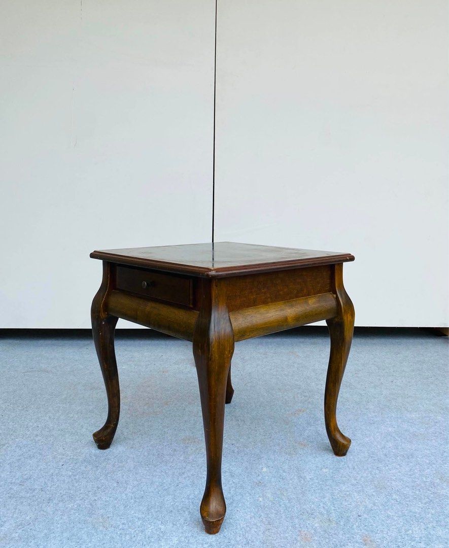 “JAPAN SURPLUS” VINTAGE SIDE TABLE (Category: Announcements) located in Bulacan. Submitted by monmon555 (Listing ID 1457859488, Image 2). Description: “JAPAN SURPLUS” VINTAGE SIDE TABLE SIZE: 20L x 20W x 21H inches (AS-IS ITEM) IN GOOD CONDITION.