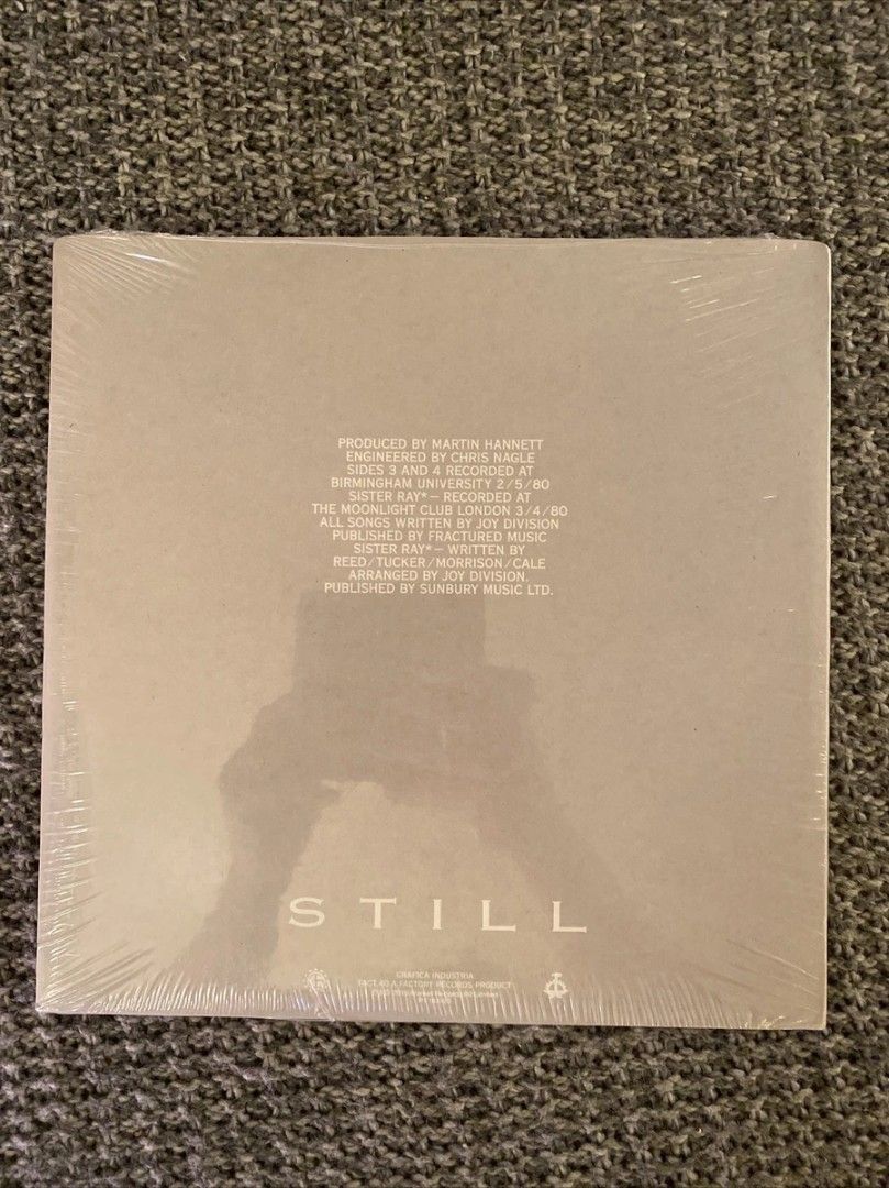 Joy Division – Still 2LP (Category: Vinyls) located in Manila. Submitted by jhenaloymerchandise (Listing ID 1457852620, Image 2). Description: Joy Division – Still 2LP.