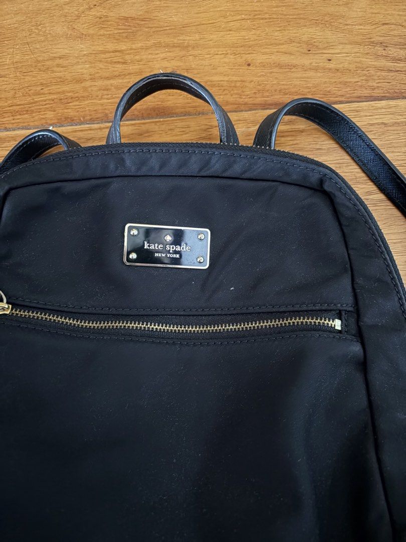 Kate Spade Mini Backpack (Category: Luxury Bags & Wallets) located in Pasig City. Submitted by chamoisee (Listing ID 1457729356, Image 2). Description: Kate Spade Mini Backpack See last pic for minor issues DM FOR FASTER TRANSACTION .