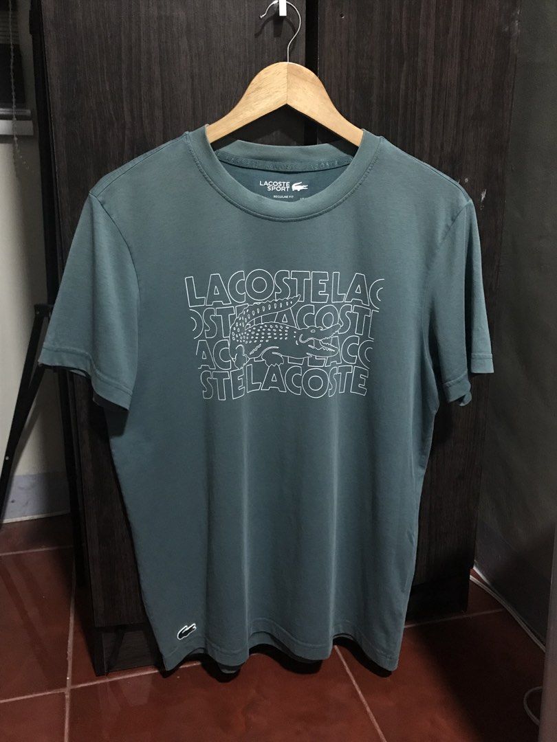 Lacoste Sport Shirt (Category: Tshirts & Polo Shirts ) located in Bulacan. Submitted by dailybumps (Listing ID 1457812534, Image 2). Description: 21x28 Authentic No issue M-L fittings.