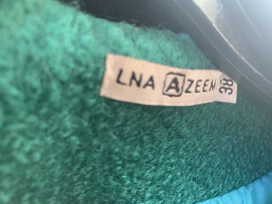 LNA Azeem coat winter jacket (Category: Coats, Jackets and Outerwear) located in Santa Rosa. Submitted by ultraman.gems (Listing ID 1457747844, Image 2). Description: LNA Azeem green fleece thick jacket coat top issue: need to repair or change zipper, hindi n nagclose maigi - need cleaning fr US, not ukay, 17x23 last price posted nuvali to tagaytay .