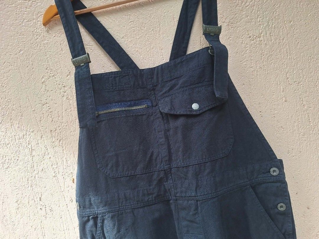 Lybro x Nigel Cabourn / Denim Overalls (Category: Coats, Jackets and Outerwear) located in Cebu City. Submitted by abyoscloset.cebph (Listing ID 1457859323, Image 3). Description: Lybro x Nigel Denim Overalls Size : 48 Width - 20 Length - 55.5 Rise - 27 Leg opening - 10 Please check details posted Excellent condition No issues Thank you ☺️.