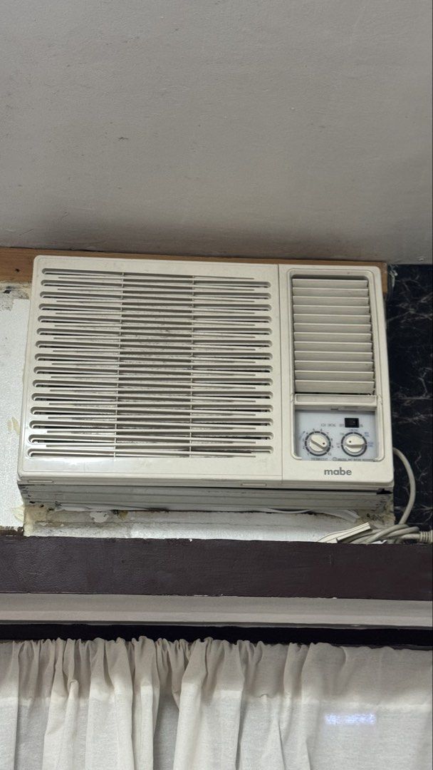 MABE AIRCON (Category: Other Home Furniture) located in Mandaluyong City. Submitted by girlieadelacruz28 (Listing ID 1457756035, Image 1). Description: 2 Available Units 1HP 220V Cooling is good as new 4years used Well maintained Just needs cleaning Reason for selling: Relocated to a fully furnished unit. Descriptions in photo posted.