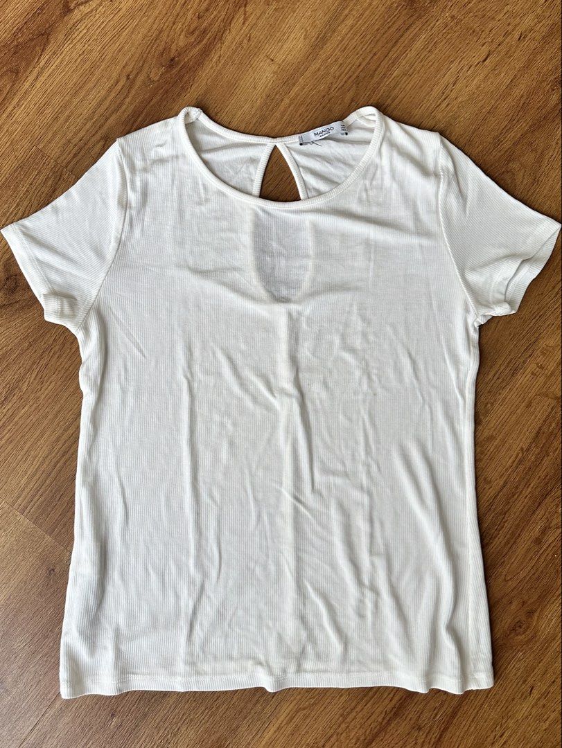 Mango Basic White top (Category: Blouses) located in Caloocan City. Submitted by mkcn__ (Listing ID 1457775019, Image 1). Description: .
