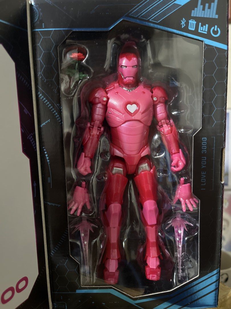 Marvel Legends Iron Man I Love You 3000 (Category: Figurines & Statues) located in Paranaque City. Submitted by toyvinzcollections (Listing ID 1455830794, Image 1). Description: Condition: MISB Price: ₱2000 💸 MOP: GCASH / Bank Transfer / MAYA 🚚 MOD: LALAMOVE / GRAB / Flash Express LBC COP - PAYMENT thru GCash//Bank Transfer/MAYA 📍 LOCATION: Parañaque / Quezon City (by schedule).