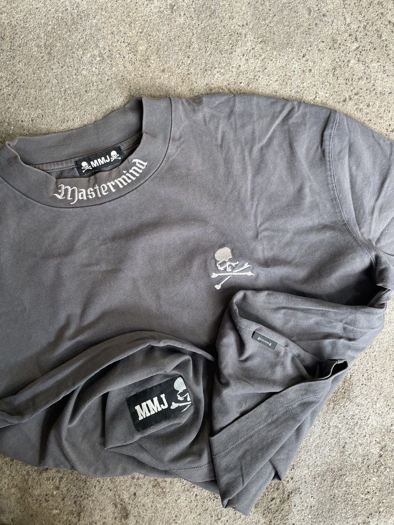 Mastermind Japan (Category: Tshirts & Polo Shirts ) located in Polomolok. Submitted by checksover_stripes (Listing ID 1457844750, Image 2). Description: W 24 L 30 Good Fade Excellent Condition 9/10 Color rate.