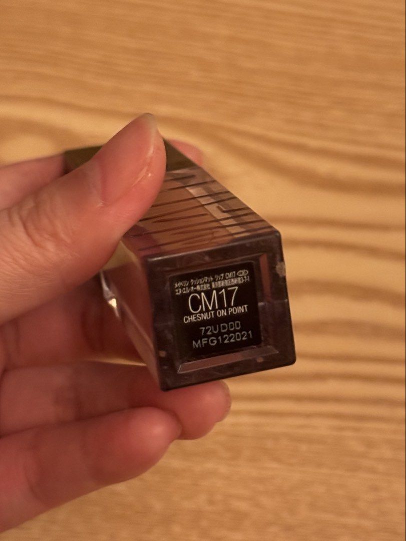 Maybelline lipstick bundle (Category: Makeup) located in Taguig. Submitted by juju.archives (Listing ID 1457851885, Image 2). Description: Maybelline lipstick bundle Shade 1: chestnut on point Shade 2: I don’t remember.