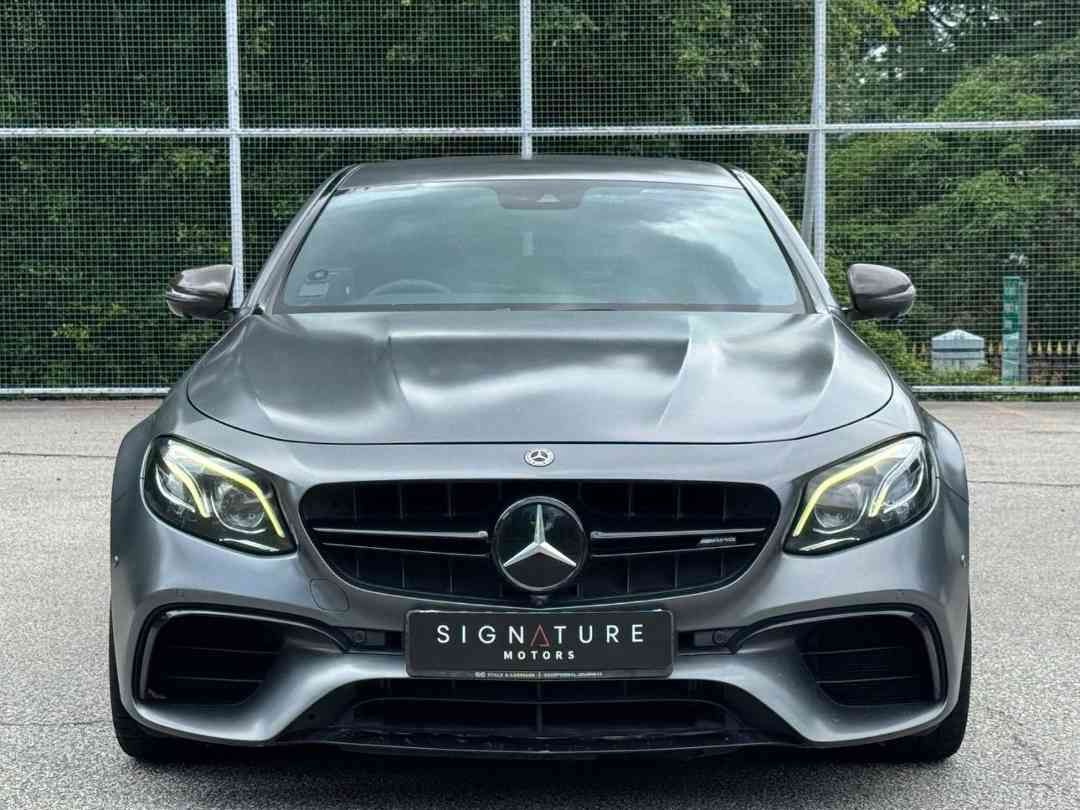 Mercedes-Benz AMG E-Class Saloon E63 S AMG 4MATIC + (A) (Category: Used Cars) located in Singapore. Submitted by signaturemotors (Listing ID 1457744824, Image 1). Description: Showroom: 237 ALEXANDRA ROAD 237 Alexandra Road #02-04 Singapore 159929 Cheapest E63 S Edition 1 specs in the market! Top of the line 603bhp monster for the discerning few. Aggressive yet subtle, powerful yet comfortable! Original matt grey exterior paint with edition 1 Alc
