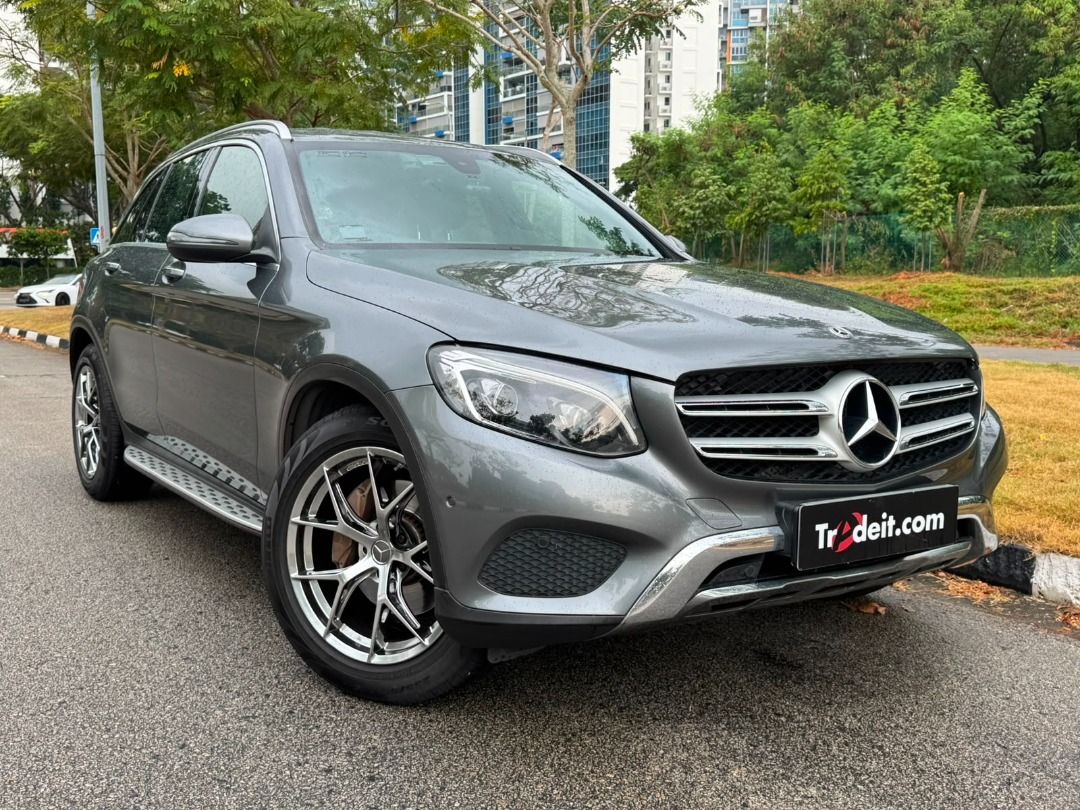 Mercedes-Benz GLC-Class GLC250 4MATIC (A) (Category: Used Cars) located in Singapore. Submitted by tradeit.com (Listing ID 1457792507, Image 1). Description: 🔥🔥 MERCEDES-BENZ GLC250 4MATIC 🔥🔥 💰 ONLY $54,800! 📅 02 JANUARY 2018 🛣️ 141,000KM MILEAGE 👤 2 OWNERS ✨ C&C Agent Unit ✨ Powerful 207BHP 2.0L Turbo ✨ 4MATIC AWD + 9G-Tronic ✨ Leather Interior + Dual Electric Seats ✨ Reverse Camera + All-Round Sensors ✨ Power Tailgate ✨ Well Maintained,