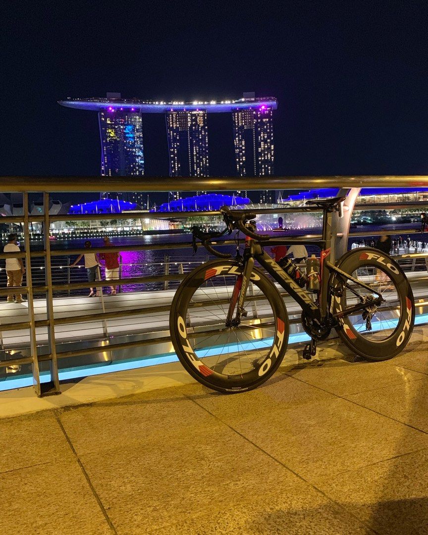 Merida Reacto 400 2016 (Category: Bicycles) located in Singapore. Submitted by evictuss (Listing ID 1457727752, Image 2). Description: Merida Reacto 400 2016 (Size Xs, 46. For reference im 170) Shimano 105 FSA Crank Oval chainring Ultegra Pedals Flo 60/80 Carbon wheels 3T stem 3T Carbon Aero Bar Conti GP5000 Elite bottlcage Fizik Carbon Rail saddle has deep split due to accidental drop (split not in the carbon) Comes with stock wheels (no tires o