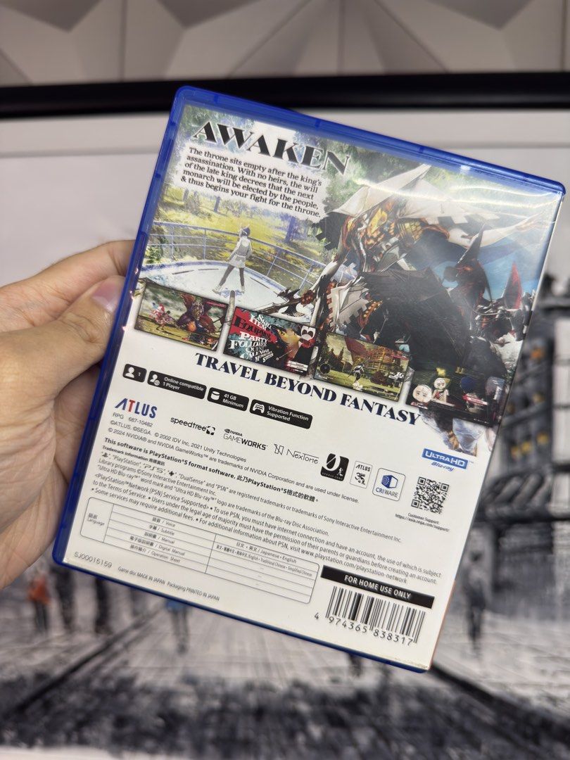 Metaphor Refantazio PS5 CD (Category: PlayStation) located in Pasig City. Submitted by robbiseraphin (Listing ID 1457842425, Image 2). Description: 🎮 Selling: Metaphor Refantazio for the ps5 💰 For only 1300 php! —————— 📱PM me if you have any questions .