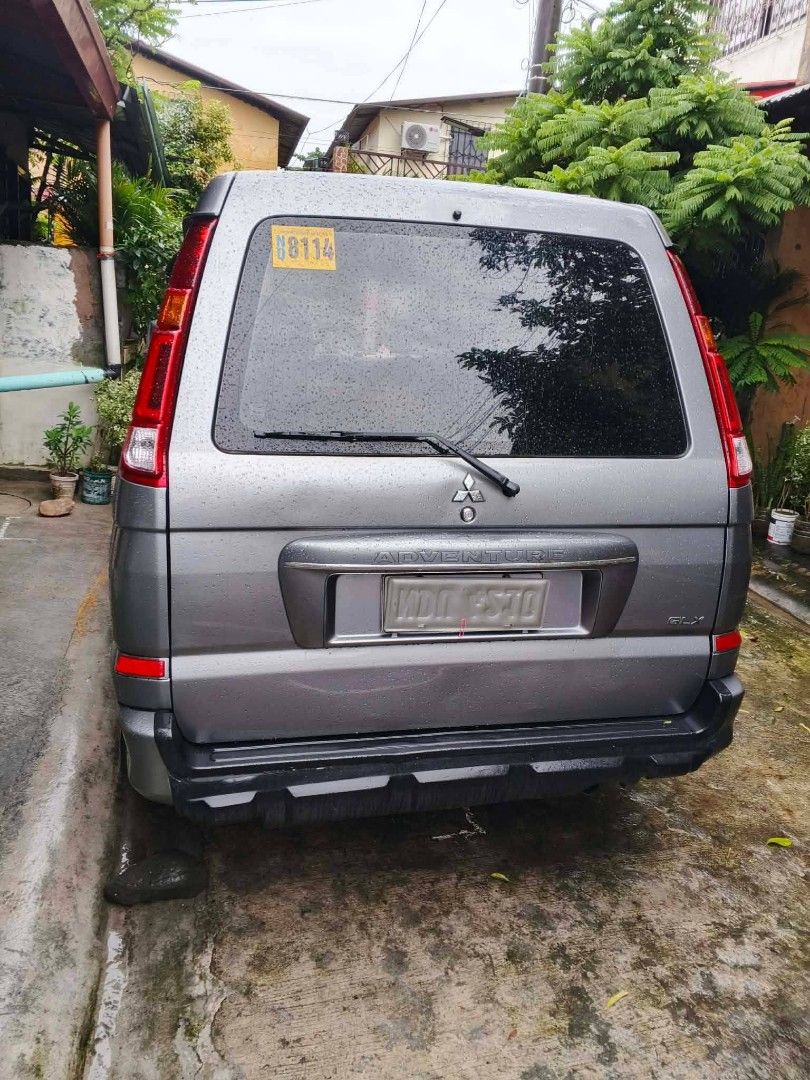 Mitsubishi Adventure Glx 2 Manual (Category: Used Cars) located in Quezon City. Submitted by eren_jager (Listing ID 1457819178, Image 2). Description: FOR SALE ADVENTURE GLX 2 2017 MANUAL DIESEL 67,238k MILEAGE COMPLETE PAPERS Can check the unit in San Jose Del Monte Bulacan You can bring your own mechanic 335k negotiable as per owner LOCATION: SAN JOSE DEL MONTE BULACAN For sure and serious buyer only.