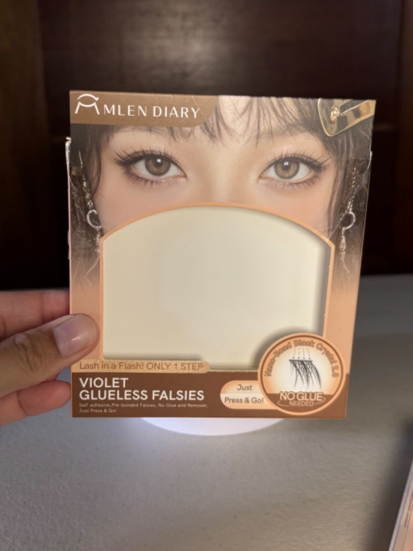 MLEN DIARY Self-Adhesive Eyelashes (Violet) (Category: Makeup) located in Balanga. Submitted by chaiee.btn (Listing ID 1457807921, Image 3). Description: *only used a few pieces *will give 1 FREE tweezer for sure buyer Please check photos for actual condition. “As is basis”: Buyer accepts all declared, visible and/or unnoticed faults, damage, and/or missing parts, if any, the moment he/she pays. ‣ decluttering sale, all must go! ‣ all detailed pi