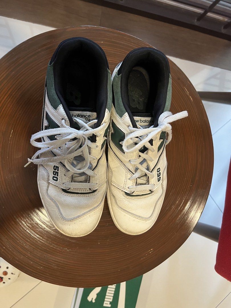 New Balance 550s White n Green (Category: Sneakers) located in Muntinlupa City. Submitted by wigicag (Listing ID 1457783239, Image 3). Description: .