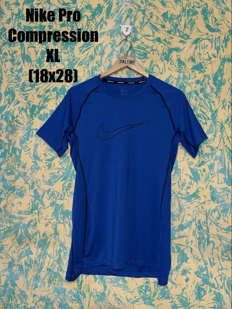 Nike Pro Compression (Category: Activewear) located in Manila. Submitted by thebadthrift (Listing ID 1457787143, Image 1). Description: Swoosh Pro Compression Tight Fit • Size : XL on tag (18x28) • Good as new • No issue • 500 + SF SOLID NA SOLID PA SA PERSONAL ‼️ No to Cod❌Cop️📌 📍Sampaloc,manila.