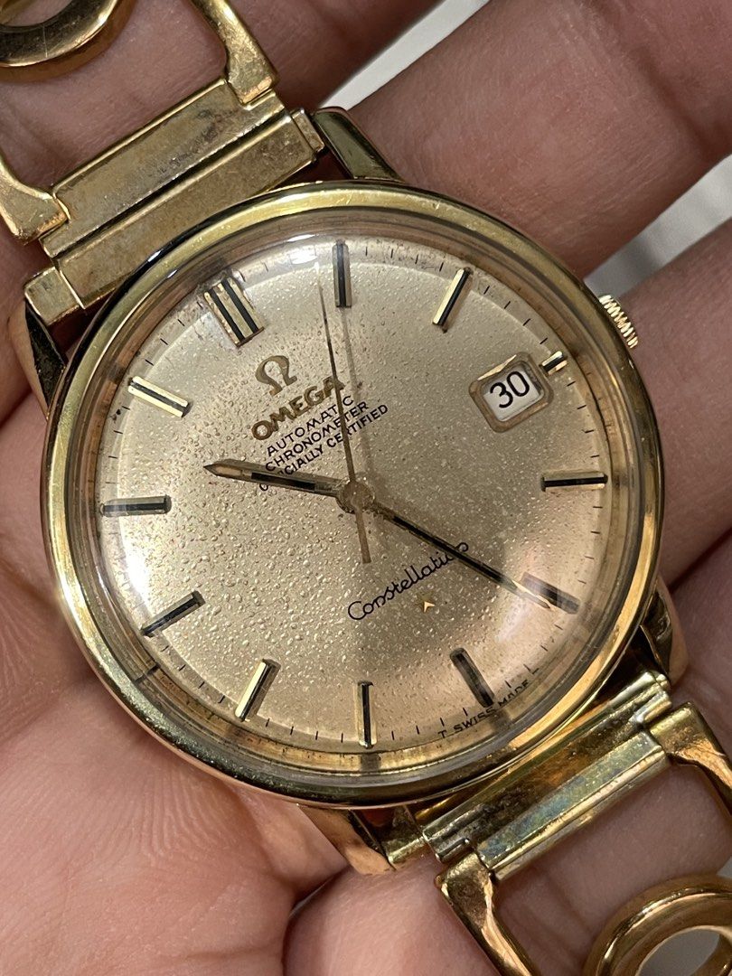 Omega Constellation (Category: Men's Watches) located in Taguig. Submitted by j_watches007 (Listing ID 1380311936, Image 2). Description: Authentic Secondhand ⌚ Vintage Used Watch Omega Constellation Automatic Swiss Made 564 35mm Replacement Strap Buckle ' Watch Only ' DISCLAIMER: IT'S OLD WATCHES EXPECT OF SOME SCRATCHES/SIGNS OF USAGE & PLEASE MANAGE YOUR EXPECTATIONS. THANKYOU. PS' IF CAN'T RPLY. KINDLY DIRECTLY PM ME IN BLUE APP. WITH SAME NA