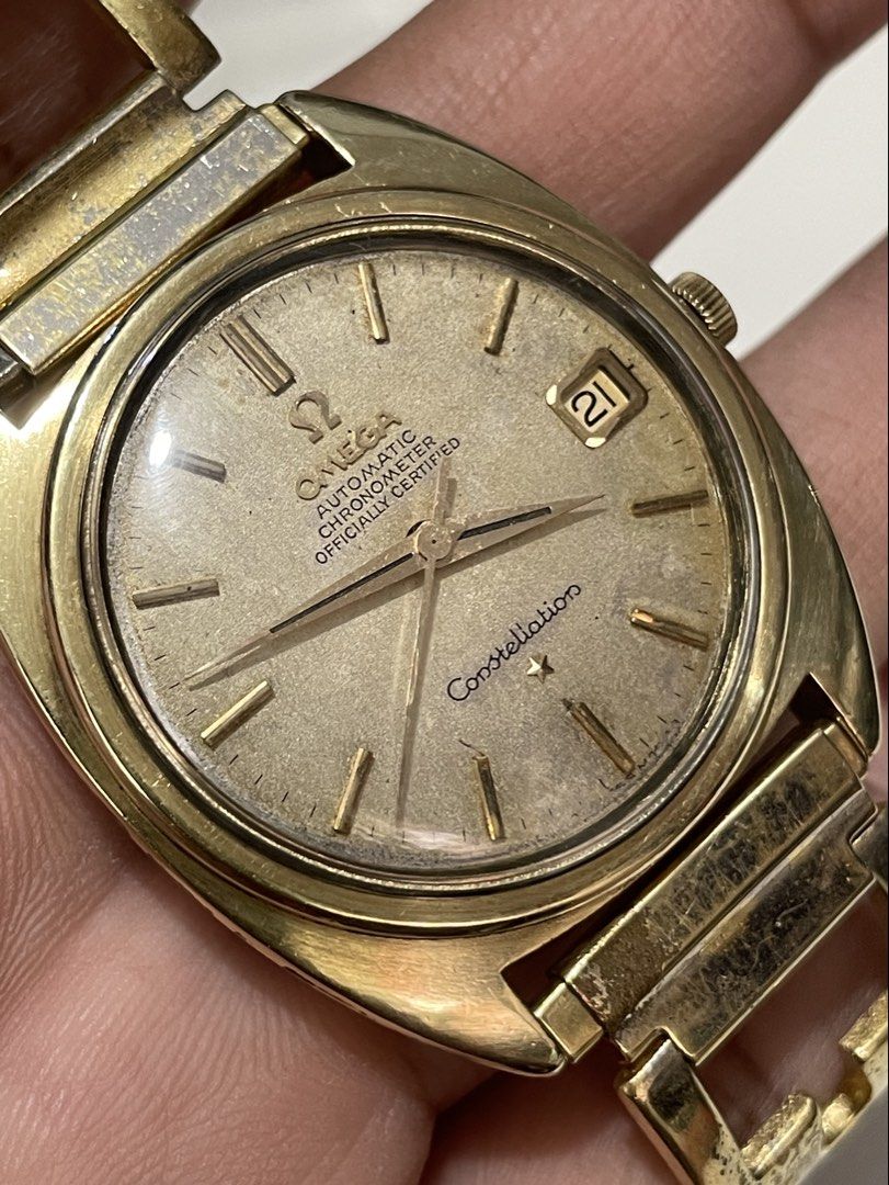 Omega Constellation (Category: Men's Watches) located in Taguig. Submitted by j_watches007 (Listing ID 1317734464, Image 3). Description: Authentic Secondhand ⌚ Vintage Used Watch Omega Constellation Automatic Swiss Made 561 34.5mm Replacement Strap Buckle ' Watch Only ' DISCLAIMER: IT'S OLD WATCHES EXPECT OF SOME SCRATCHES/SIGNS OF USAGE & PLEASE MANAGE YOUR EXPECTATIONS. THANKYOU. PS' IF CAN'T RPLY. KINDLY DIRECTLY PM ME IN BLUE APP. WITH SAME 
