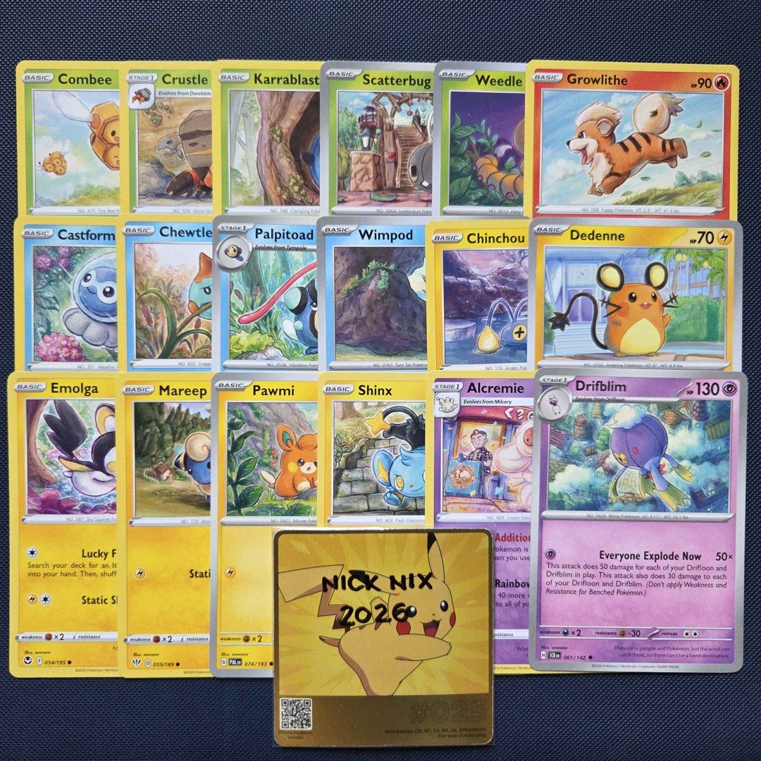 Pokemon Trading Card Game — Sowsow Illustrations (Category: Raw Singles) located in Manila. Submitted by nicknixx (Listing ID 1457782873, Image 1). Description: PM for availability ₱40 each.