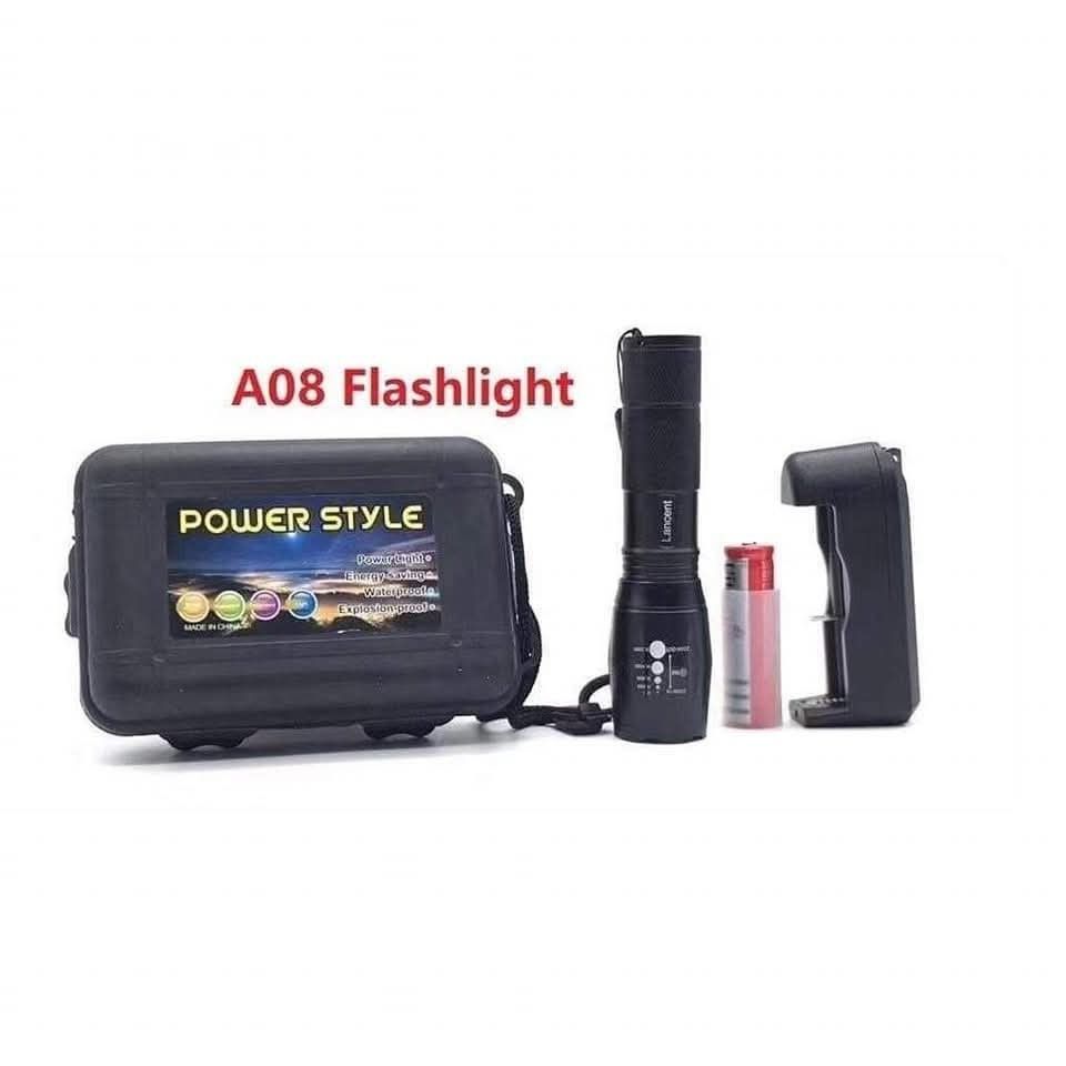 Power style flashlight rechargeable (Category: Lighting) located in Manila. Submitted by yzcartph (Listing ID 1457902073, Image 2). Description: .