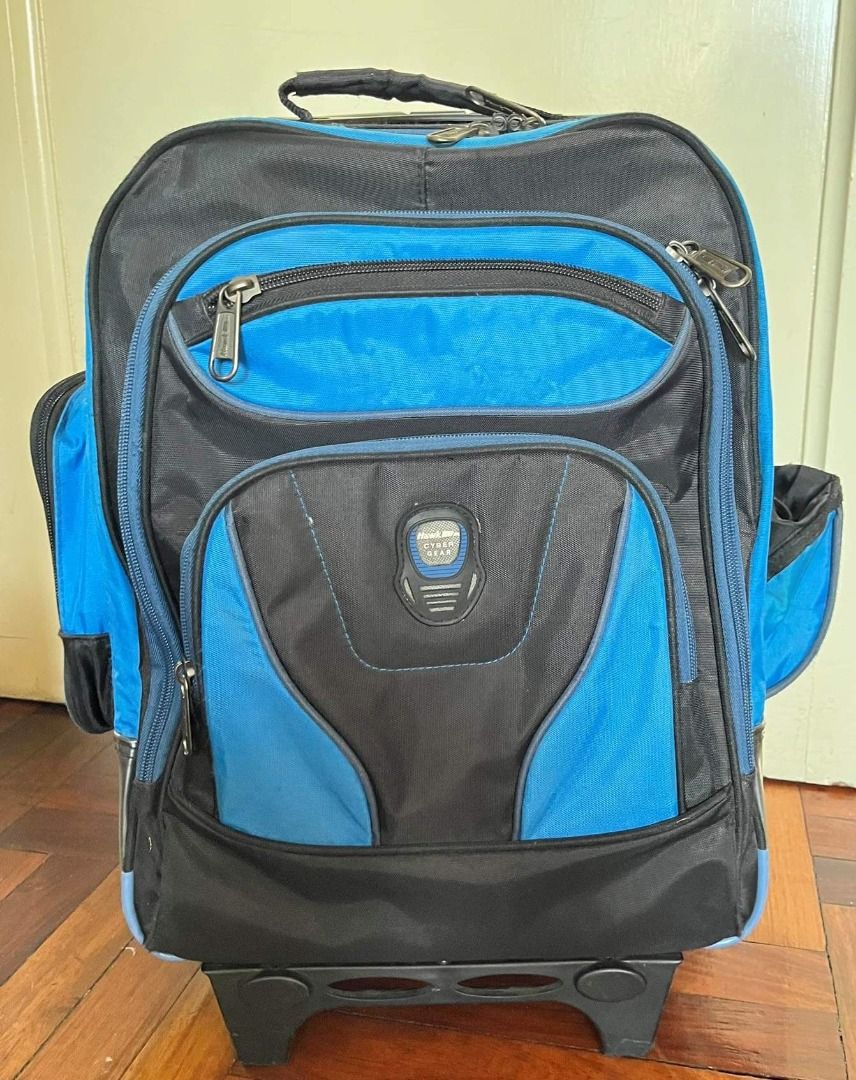 Preloved School Trolley Bag (Category: Backpacks) located in San Juan City. Submitted by refresh_rehome (Listing ID 1457761867, Image 1). Description: ✔️ php550, Product condition 6/10 ‼️ Please manage your expectations. needs cleaning. Sold as is.‼️ ‼️ Gcash Payment (Pay now ship now) ✅ Sf c/o Buyer via lalamove (pay directly to the Rider) ✅ message me.