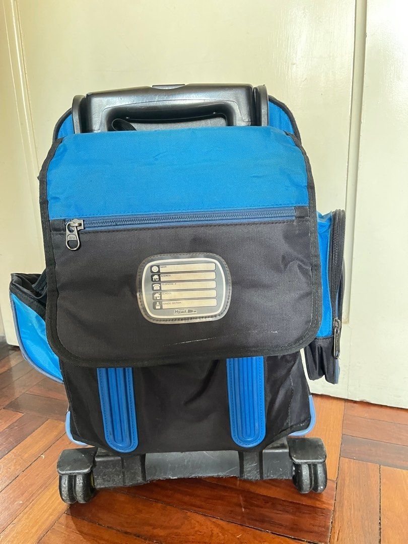 Preloved School Trolley Bag (Category: Backpacks) located in San Juan City. Submitted by refresh_rehome (Listing ID 1457761867, Image 3). Description: ✔️ php550, Product condition 6/10 ‼️ Please manage your expectations. needs cleaning. Sold as is.‼️ ‼️ Gcash Payment (Pay now ship now) ✅ Sf c/o Buyer via lalamove (pay directly to the Rider) ✅ message me.