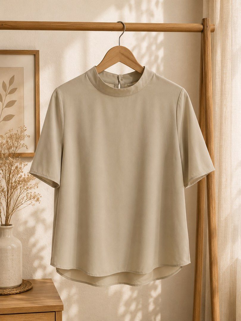 Preloved Uniqlo Blouse (Category: Blouses) located in Pasig City. Submitted by aj_tangerine (Listing ID 1457831171, Image 1). Description: .