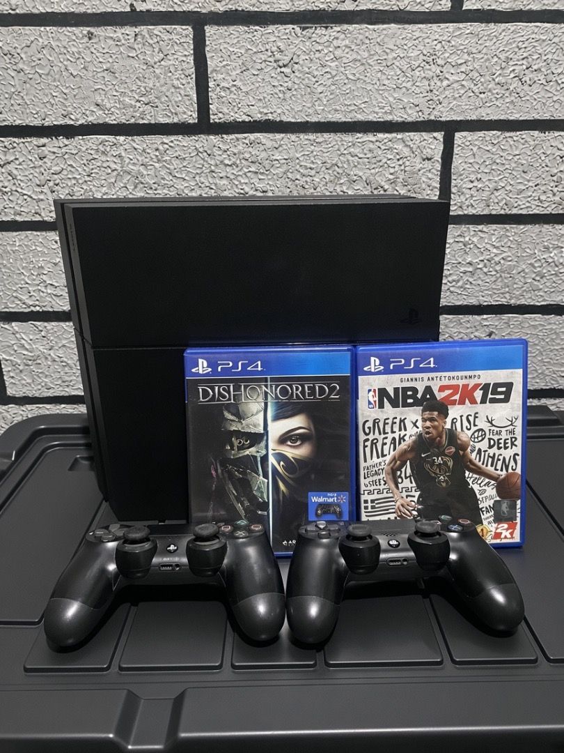 PS4 PHAT 1TB VERSION 2 (Category: PlayStation) located in Caloocan City. Submitted by majero77 (Listing ID 1457721817, Image 1). Description: FOR SALE - 7,000 PS4 PHAT 1TB VERSION 2 Latest firmware 2 Controllers 2 Physical games Power cord Hdmi cord Android charging cable No issued No history of repair Never been open Dasmariñas Cavite.