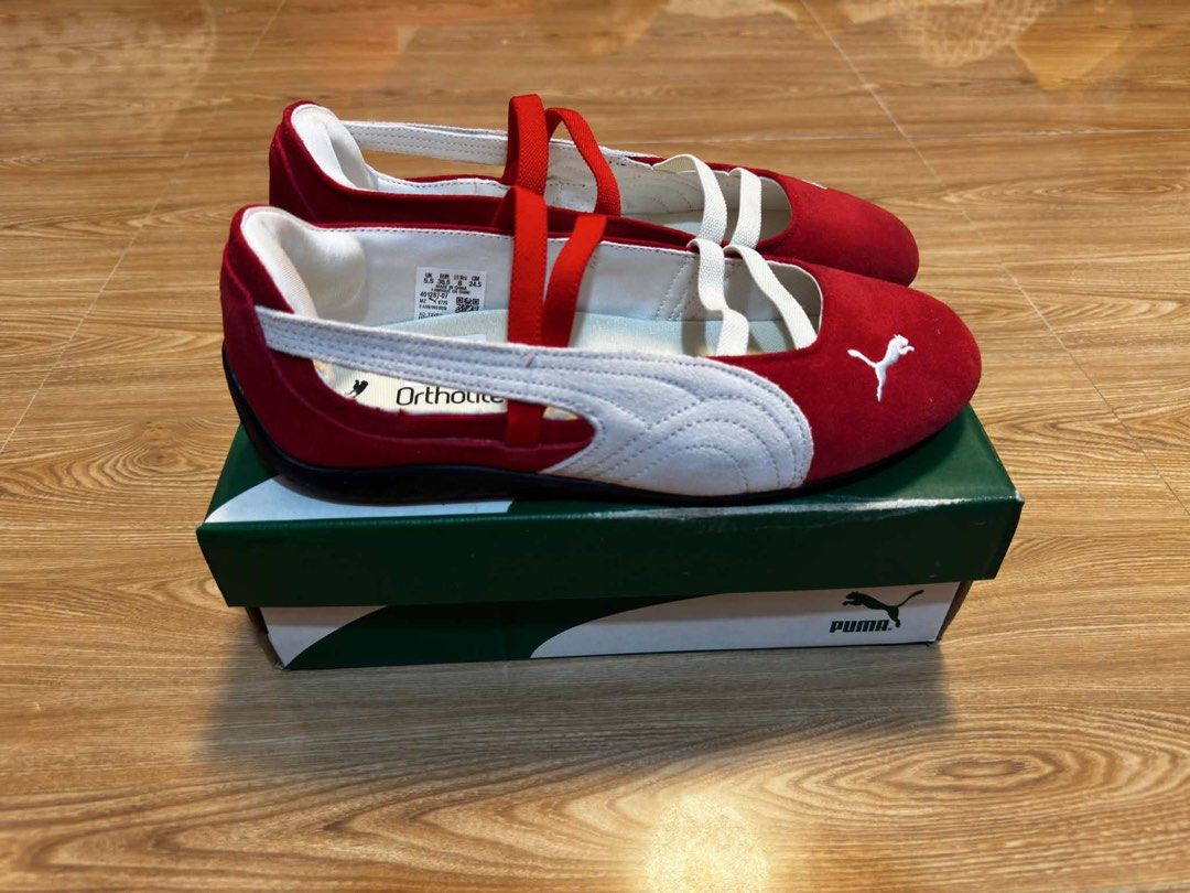 Puma Speedcat Ballet Red (Category: Sneakers) located in Cebu City. Submitted by rjzlfindscebu.265 (Listing ID 1457898870, Image 1). Description: Size: US 8 Womens Condition: As Brand new Once use only Complete with Box Price: 3,800₱ Only 100% Authentic We offer moneyback guarantee if proven fake Location: Cebu City Shipping: J&T or LBC (Nationwide) Maxim (Within Cebu City) For inquiries, please send a message here or contact my pages: RJZLFINDS 
