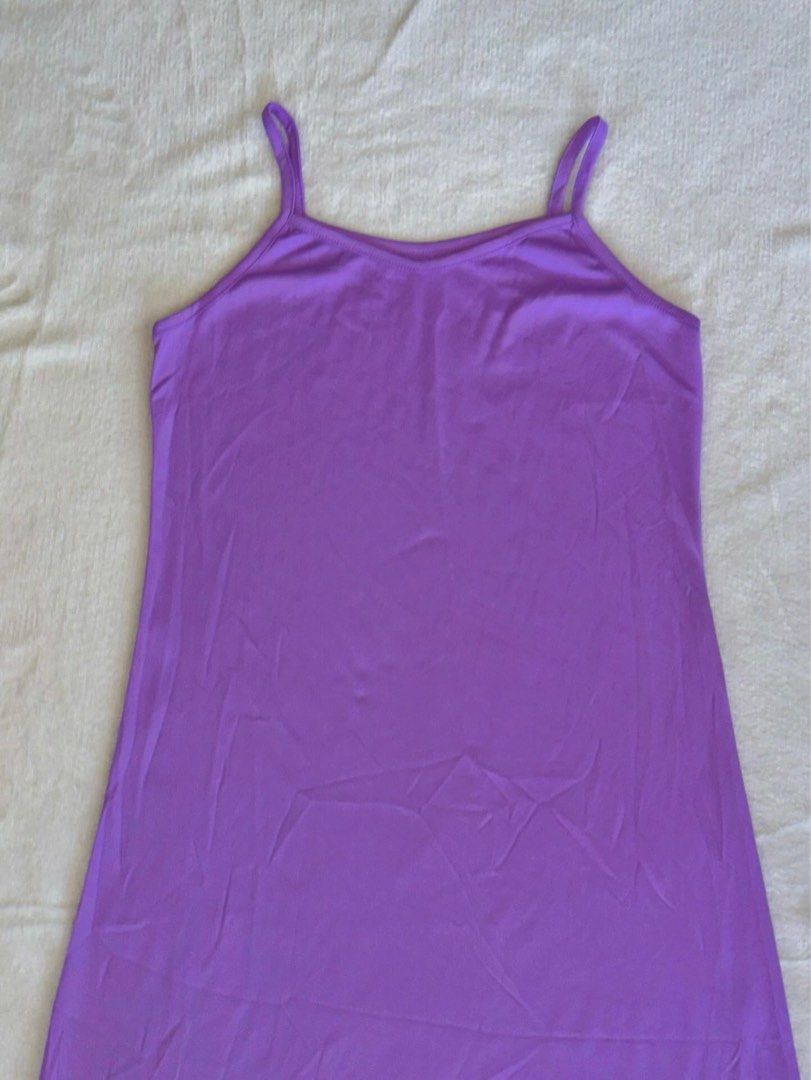 purple two toned dress (Category: Dresses) located in Las Pinas. Submitted by cccurations (Listing ID 1457868427, Image 3). Description: 🔖 purple two toned dress 🪡 length: 49” 🪡 shoulder to pit: 8” 🪡 bust: 30” 🪡 waist: 32” 🪡 soft material on top 🪡 sheer bottom (different shade of purple!) 🪡 super cute dress! 🥹 🪡 also available in pink and blue! 🔖 ₱900 🔖 comment “mine” to get the item! 🔖 comment “next” if you’re willing to get the ite
