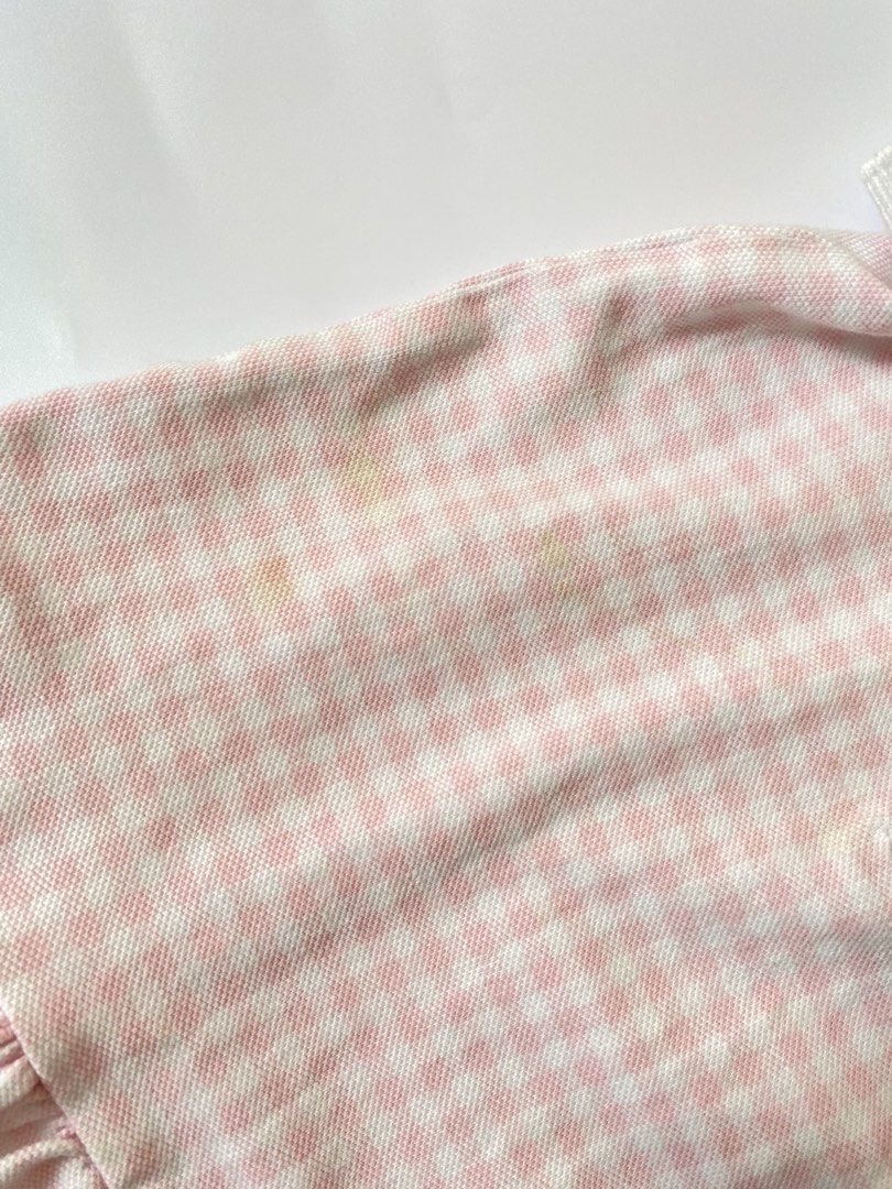 Ralph Lauren Dress (Category: Babies & Kids Fashion) located in Subic. Submitted by merge024 (Listing ID 1457711481, Image 3). Description: 12m on tag has very light yellow stains (need wash lang) small pinhole atb.