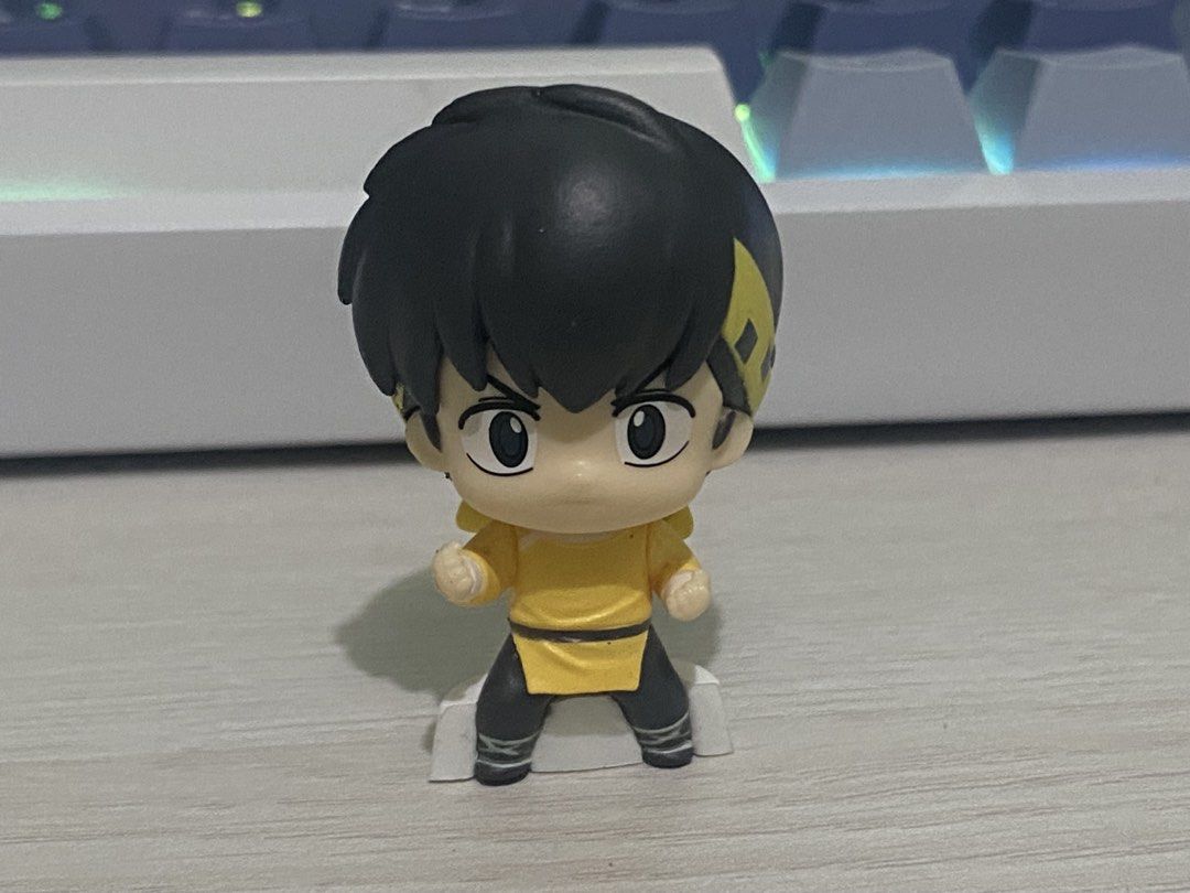 Ranma ½ gashapon figure (Category: Figurines & Statues) located in Imus. Submitted by jichupol (Listing ID 1457776419, Image 3). Description: Akane and Ryoga from Ranma ½ gashapon figure with ball / sealed MIP (Mint in Plastic) & loose condition 200 each 390 as set Loc: Imus, Cavite MOD: jnt, lbc, lalamove.