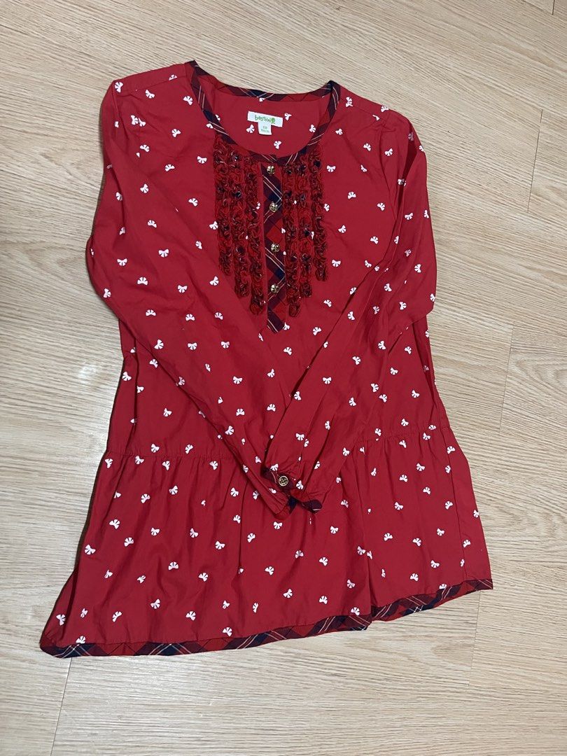 Red Dress for Girls (Category: Babies & Kids Fashion) located in Bulacan. Submitted by prefinds (Listing ID 1457768967, Image 2). Description: Dress Size: 7 to 8 yrs Condition: 10/10.