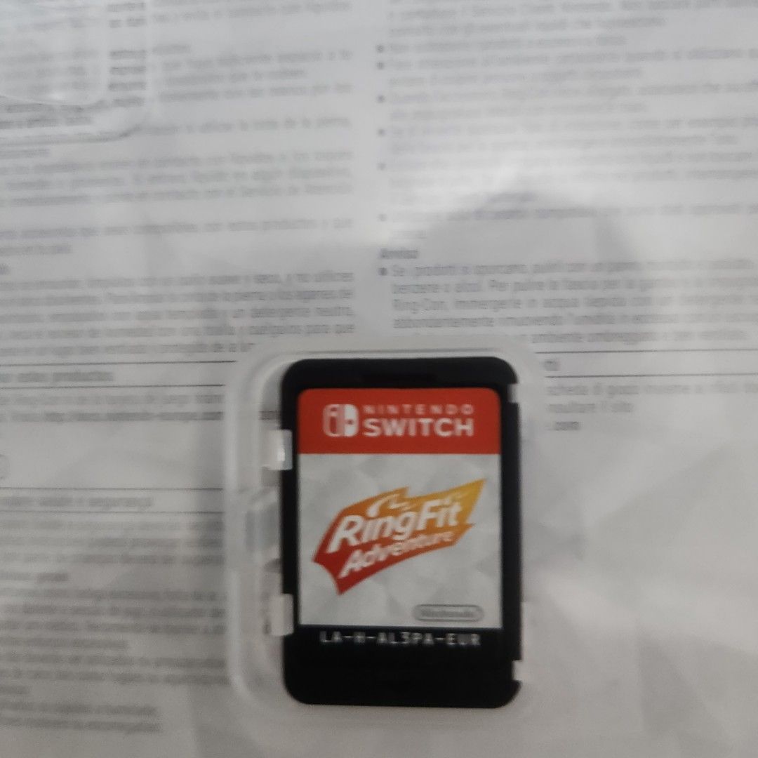 Ring Fit Adventure (Category: Nintendo) located in Bulacan. Submitted by anna.t0 (Listing ID 1457902646, Image 2). Description: Nintendo Switch Ring Fit Adventure game cartridge Includes Ring-Con accessory and leg strap included - Designed for fitness and adventure gameplay - Compatible with Nintendo Switch Slightly negotiable. Low ballers and swaps will be ignored. Open for meet ups in SJDM and Fairview, video calls. can be shipped thru lalamove