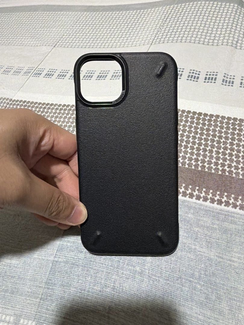 Ringke Onyx Black Phone Case for iPhone 13 (Category: Cases & Sleeves) located in Imus. Submitted by newdog.92f72c (Listing ID 1457828521, Image 3). Description: - Ringke Onyx case for iPhone 13 Pro - Color: Black - Textured back for enhanced grip - Raised edges protect screen and camera - Precise cutouts for ports and buttons - Offers good protection.