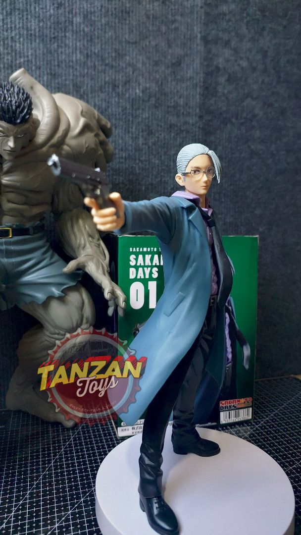 Sakamoto Days - Taro Sakamoto (Category: Figurines & Statues) located in Manila. Submitted by figenthusiast (Listing ID 1457872198, Image 3). Description: - Taro Sakamoto - Bandai Presto - Back In Box (BIB) - Box condition 8/10 - Figure condition 9.5/10.