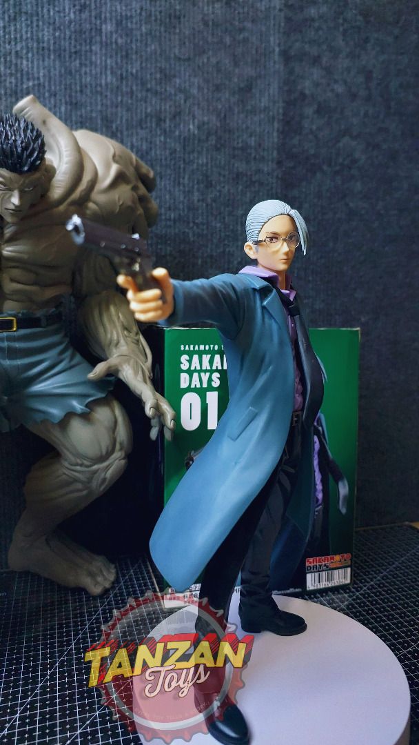 Sakamoto Days - Taro Sakamoto (Category: Figurines & Statues) located in Manila. Submitted by figenthusiast (Listing ID 1457872198, Image 1). Description: - Taro Sakamoto - Bandai Presto - Back In Box (BIB) - Box condition 8/10 - Figure condition 9.5/10.