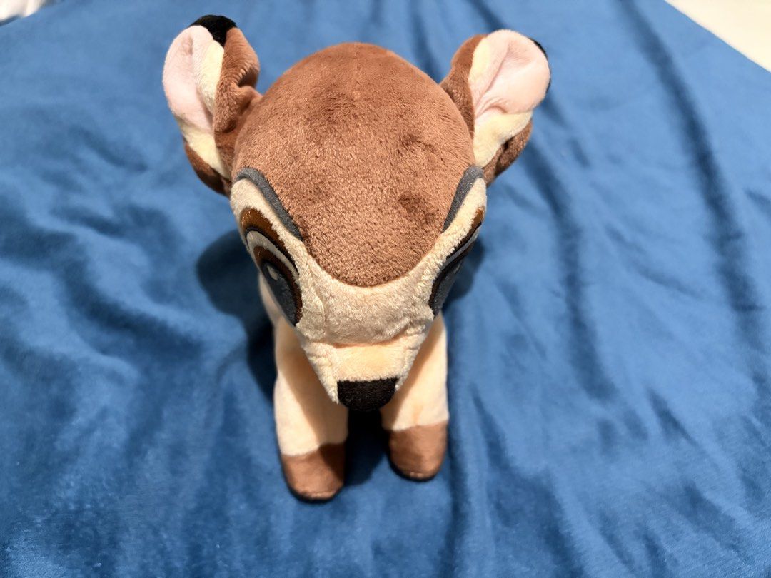 SEGA Beaded Bambi Plush Toy 2005 (Category: Plushies & Soft Toys) located in Balayan. Submitted by tacortz (Listing ID 1457837420, Image 3). Description: - Cute Bambi plush toy from SEGA - Soft and cuddly - 20 cm tall - Original tag attached - Ideal for Disney fans and collectors.