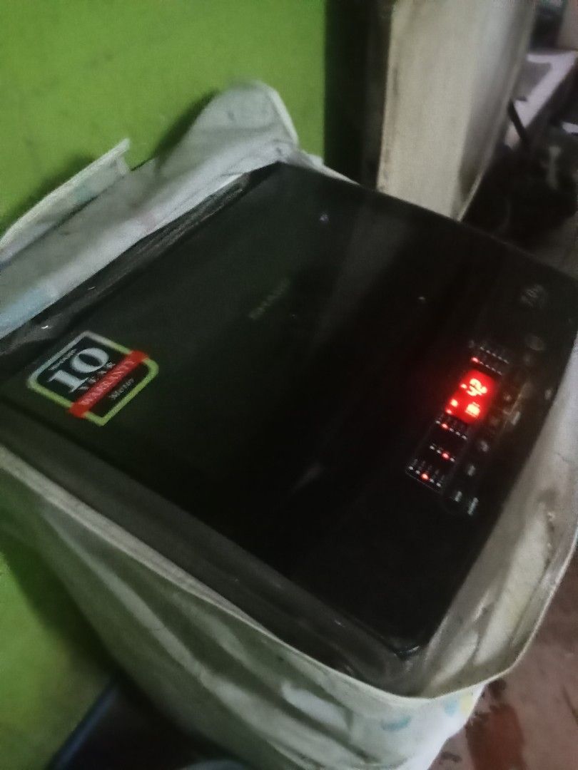 Sharp 7.0kg Top Load Washing Machine ES-JN07A9 (Category: Washing Machines and Dryers) located in Manila. Submitted by lanceydowp (Listing ID 1457772647, Image 1). Description: - Sharp Top Load Washing Machine - 7.0kg Capacity - Model: ES-JN07A9 - Digital Display (shows time remaining) - 10-Year Motor Warranty - Works well - Selling due to upgrade to a bigger unit - Pickup only.