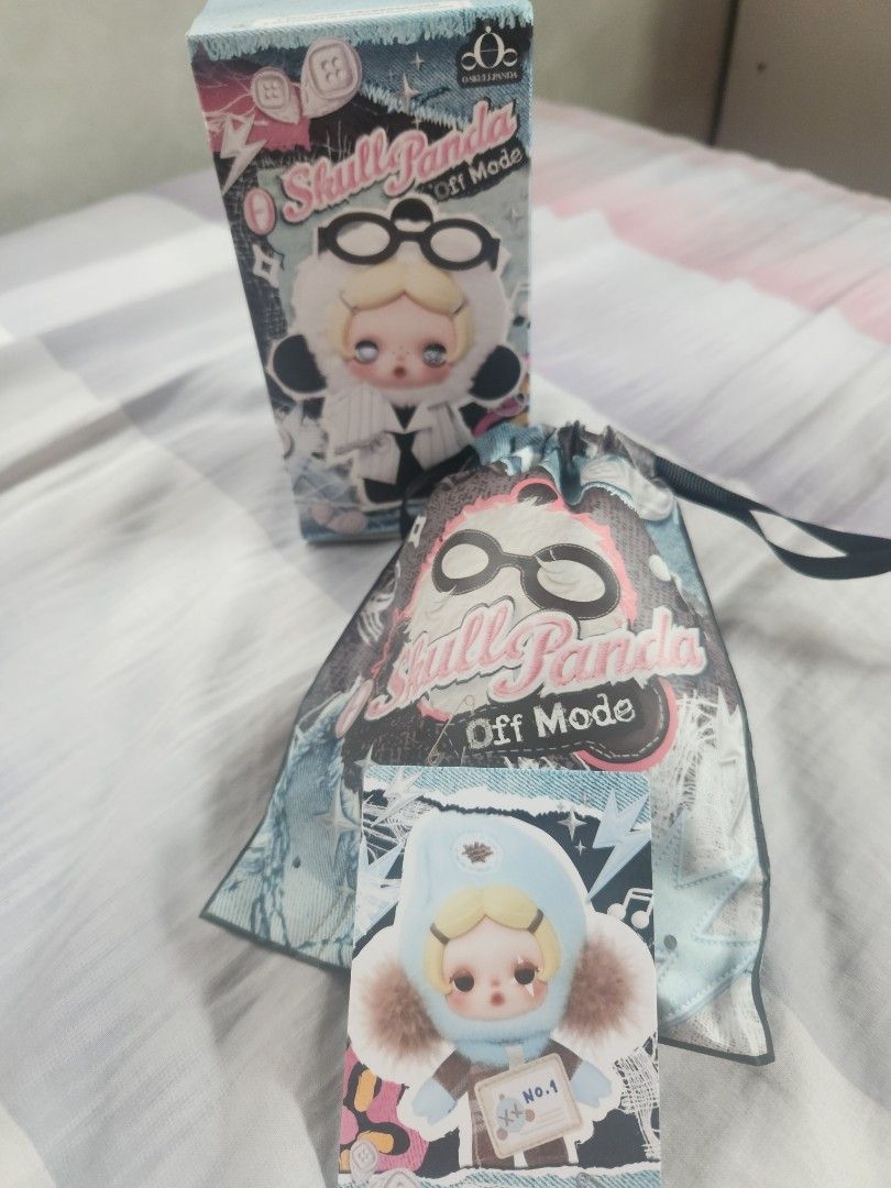 Skullpanda Off Mode Plush Bag Charm Stay Chill (Category: Plushies & Soft Toys) located in Manila. Submitted by starlightsaga61 (Listing ID 1457731731, Image 1). Description: Skullpanda Plush Stay Chill Brand new, never used RFS: not prio.