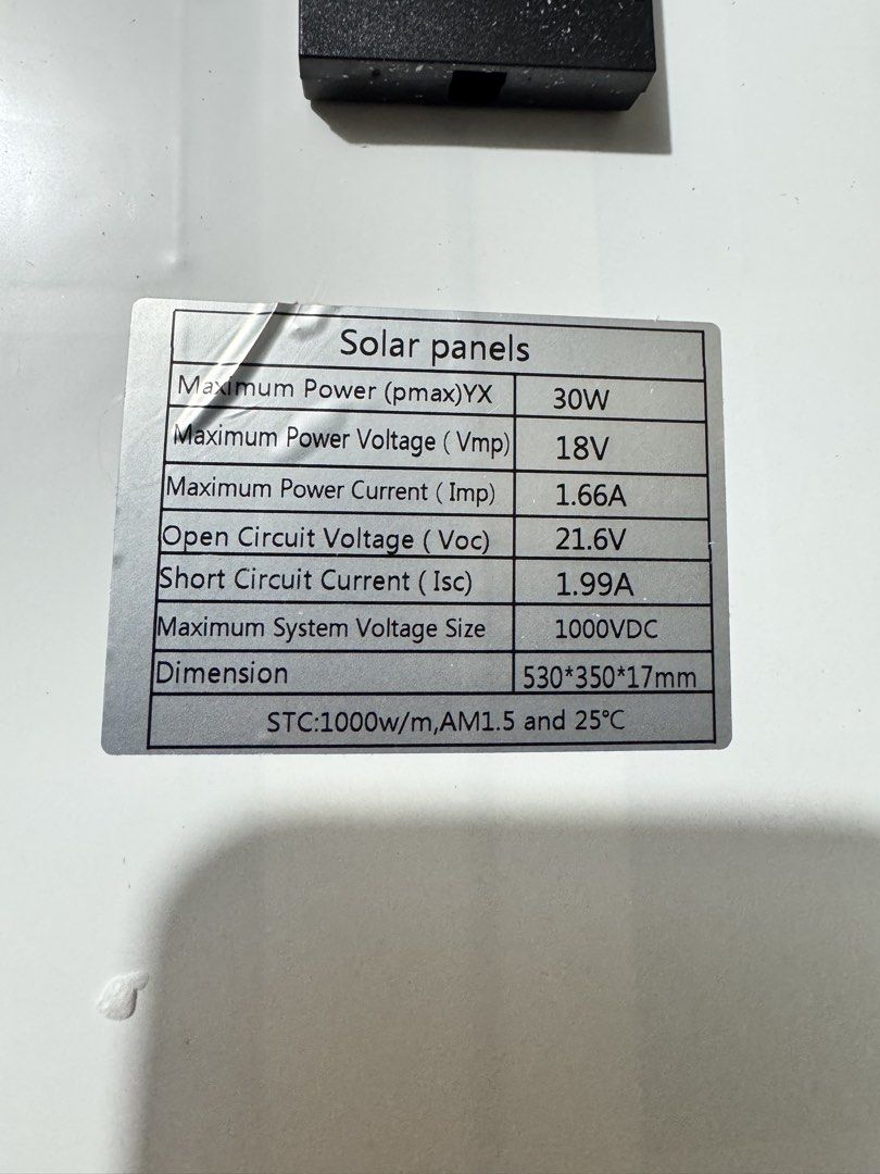 Solar panel 2pcs (Category: Other Home Appliances) located in Manila. Submitted by mr.barryow (Listing ID 1457874273, Image 2). Description: .